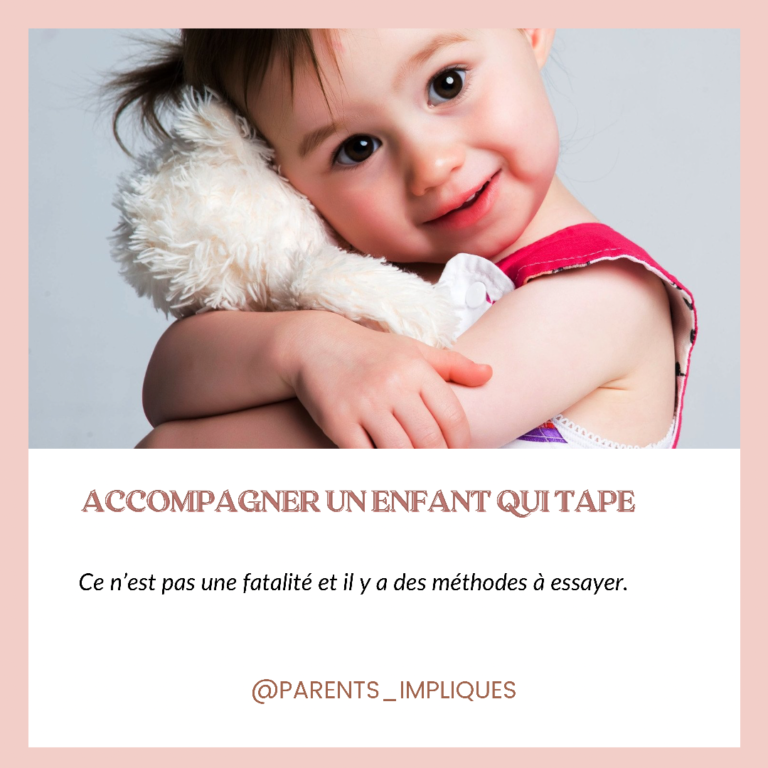 un enfant qui tape Parents Impliqués
